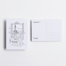 Load image into Gallery viewer, 10 postcards from Crete