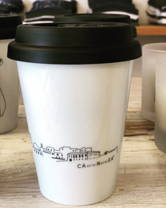 skyline reusable cup with silicone lid